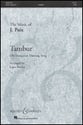 Tambur SATB choral sheet music cover